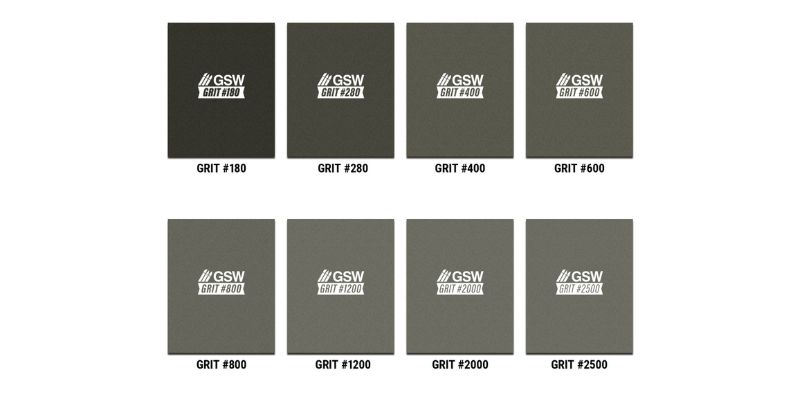 Große starre Schaumstoff-Schleifpads GSW